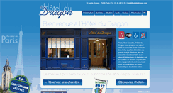 Desktop Screenshot of hoteldudragon.com